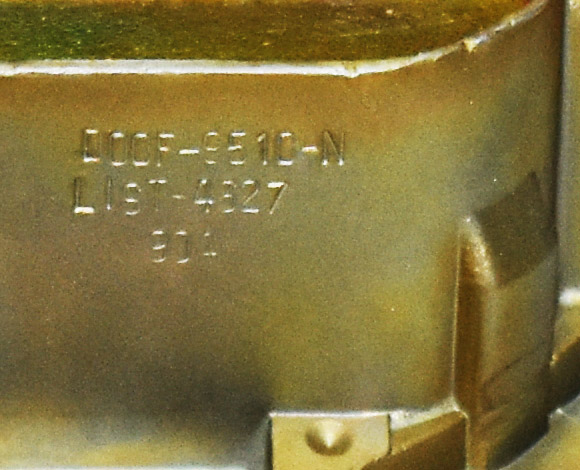 Typical Holley carburetor LIST number