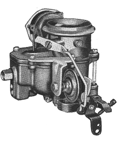 Carter BBD 1st design carburetor