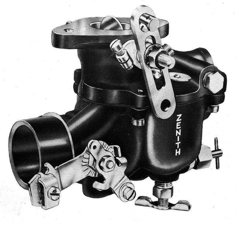 Zenith model 161 carburetor no. 11532