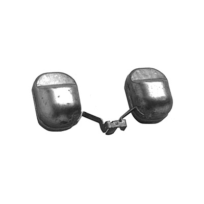 Carter BBD (large) 1958-1971 Chrysler, DeSoto, Dodge, Plymouth brass carburetor float part number f4033