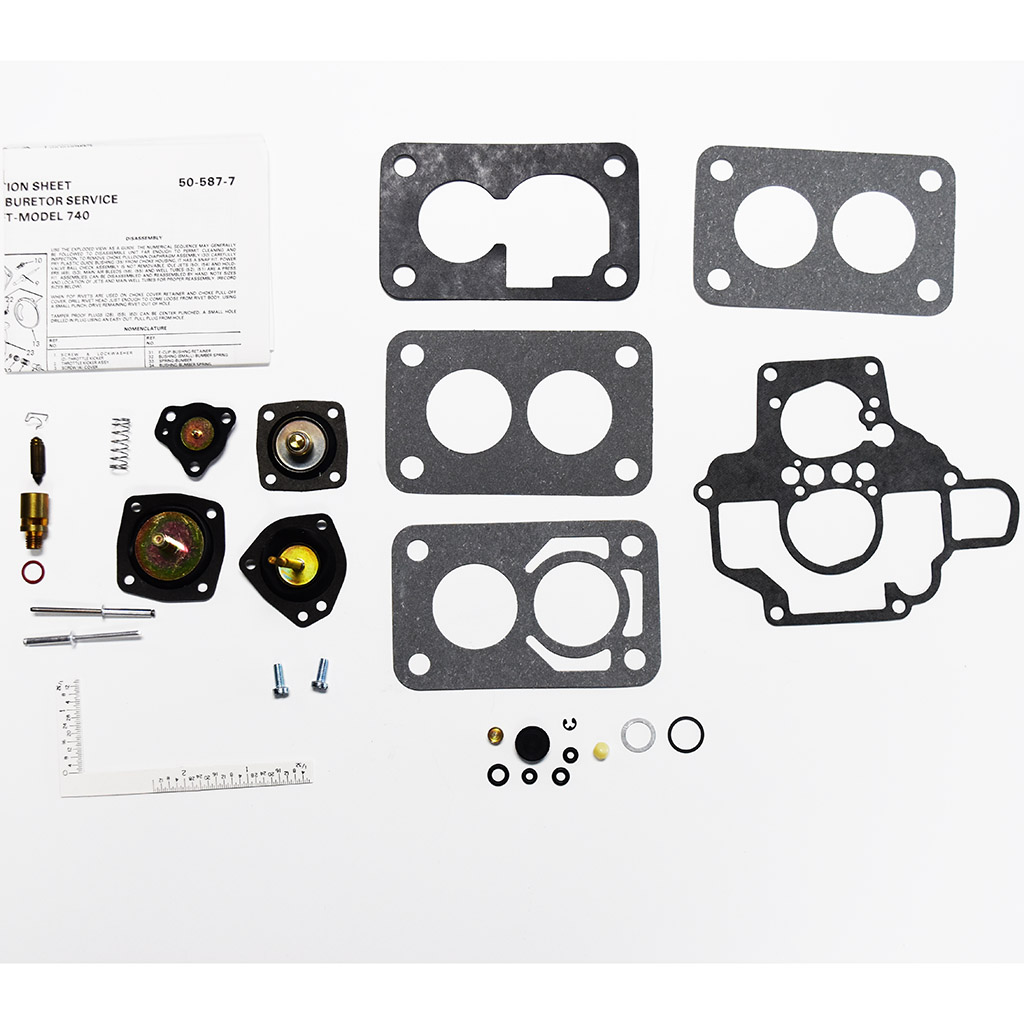 Ford Escort Holley-Weber 740 carburetor kit part number ck1701