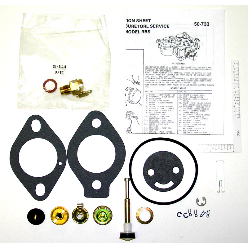 1970-1974 Ford and Mercury Carter RBS carburetor kit part number ck4070