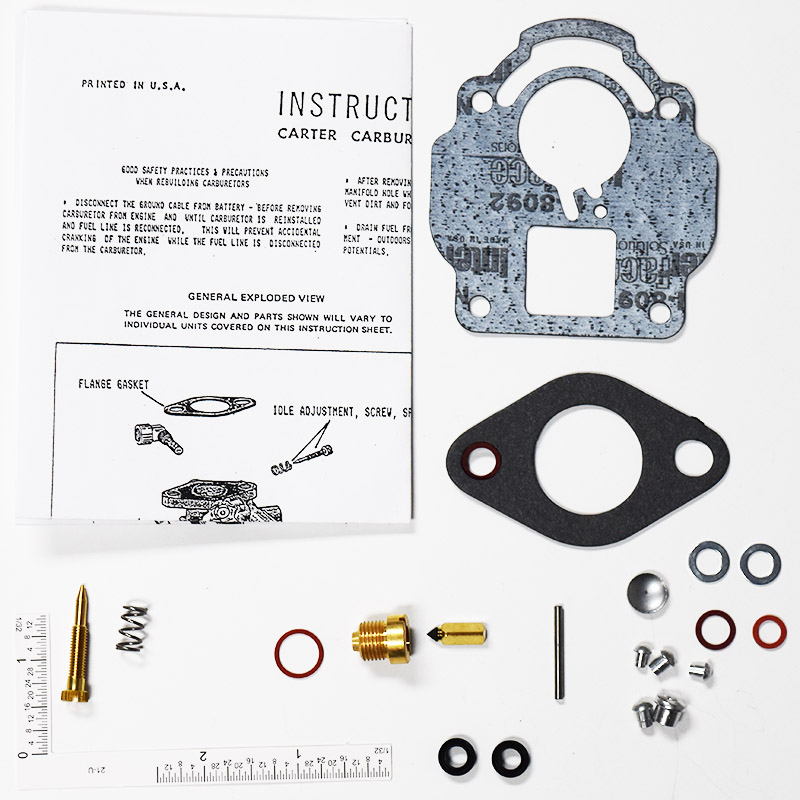 Clinton, Onan, Ferguson, Reiner Carter UT Aluminum Top Carburetor Kit part number ck4802