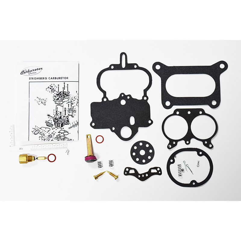 1960-1966 GMC V6 Stromberg WWC Carburetor Kit part number ck5738