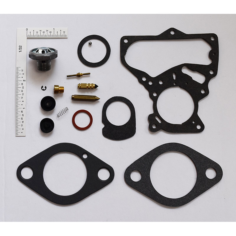 1962-1969 Ford, Mercury, AMC Holley 1909 carb carburetor kit, AMC 196 CID. Ford 144, 170, 200 part number ck7004