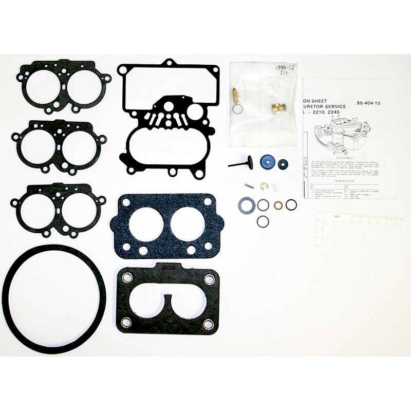 1971-1982 Chrysler, Dodge, Plymouth, Dodge truck 360, 400 CID 2 barrel Holley 2210, 2245 carburetor kit part number ck7075