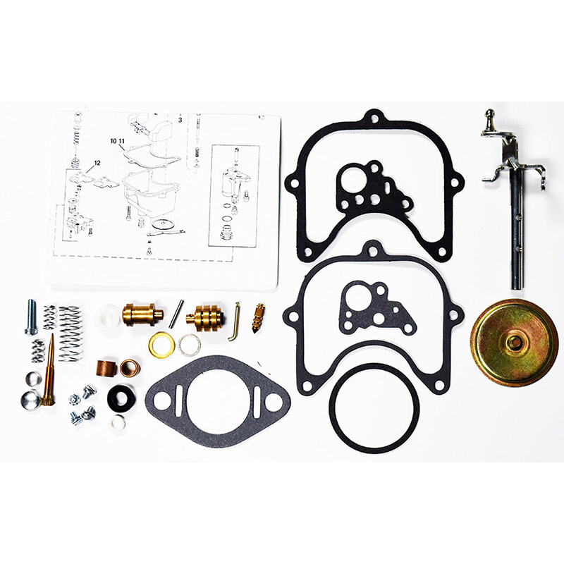 Ford tractor and industrial Holley 1970 updraft Master Carburetor Kit part number ck7077