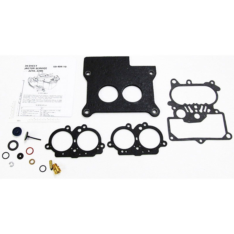 1976-1981 International Harvester IHC Holley 2210 two barrel carburetor kit part number ck7175