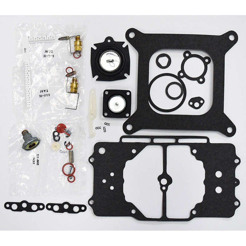 1958-1968 Ford, Mercury, Ford Truck Autolite Ford Motorcraft 4100 4 barrel carburetor kit with secondary diaphragm and lever part number ck7414