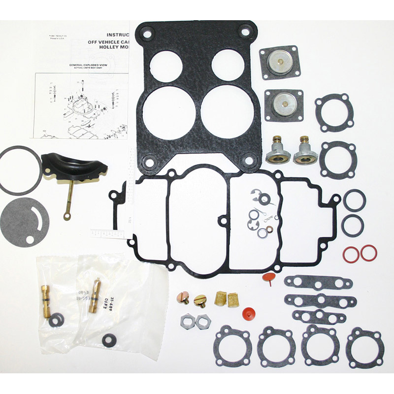 Holley 4011 marine carburetor kit part number ck8720