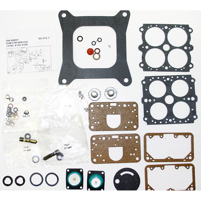 Holley 4150 800 cfm marine double pumper carburetor kit part number ck8733