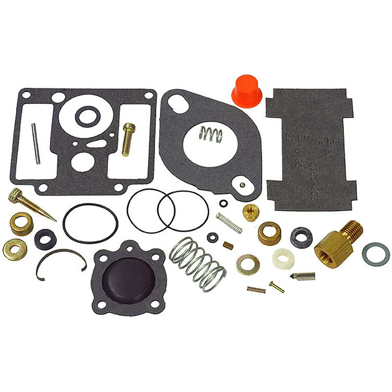 Zenith model 33 downdraft spring loaded needle/seat, pump diaphragm, Ford industrial carburetor kit part number ck9959