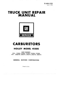 holley 4150g service manual cm206