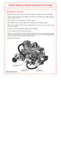 Holley Model 1949/6149 Carburetor Service Manual