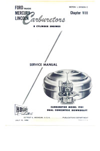 holley 1901 service manual cm408