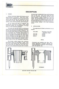 Holley 2110 1955-1957 Ford Carburetor Service Manual