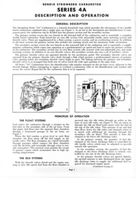 Stromberg Model 4A Carburetor Service Manual
