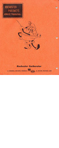 Rochester 2GC 1956 Oldsmobile 2G Special Carburetor Service Manual