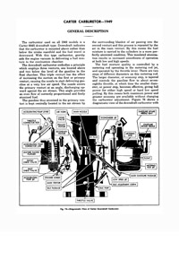 Carter W-1 1949 Chevrolet Carburetor Service Manual
