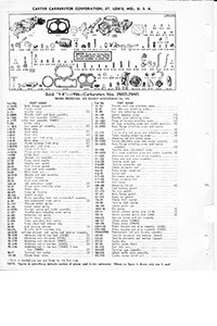 Carter WGD 1955-1960 Buick Carburetor Service Manual