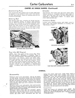 Carter AS Carburetor Service Manual