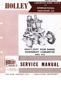 holley 2140sg-4000g service manual cm531