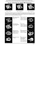 Marvel-Schebler TSX, DLTX Carburetor Service Manual