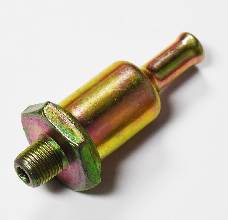 Ford 5/16 in hose 1/8-27 pipe thread Carburetor Fuel Filter part number ff704