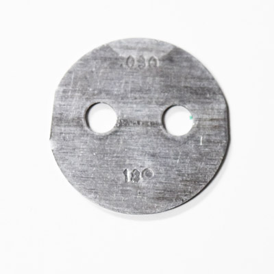 Zenith model 161, 68, size 7 Throttle plate part number zpt176