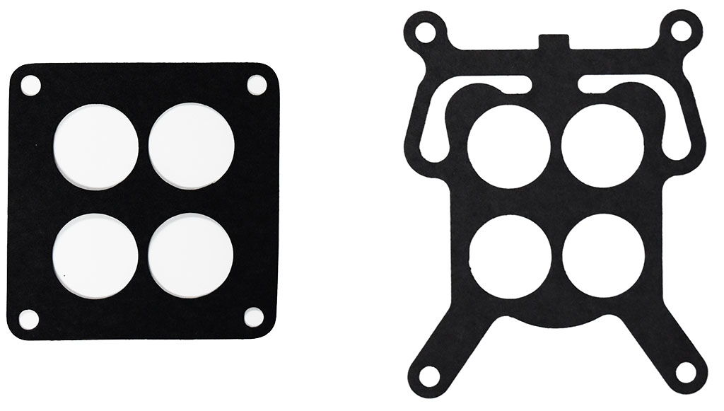 comparison of square and rectangular Rochester 4GC flanges