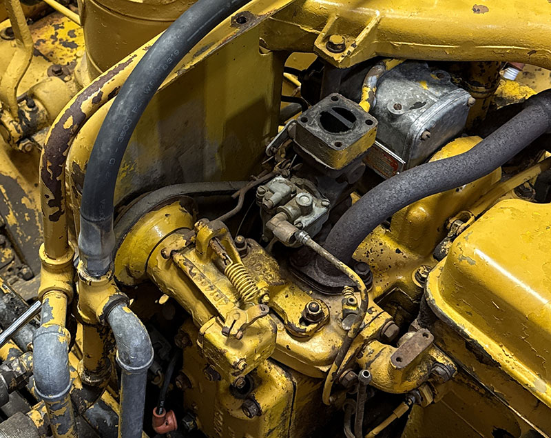 Zenith TU carburetor in updraft configuration