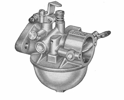 Typical Carter N carburetor
