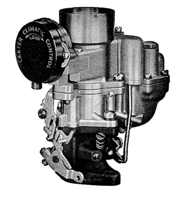 Typical Carter WA-1 carburetor
