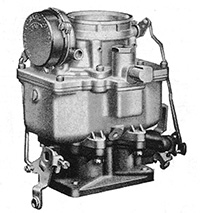 Typical Carter WCD carburetor