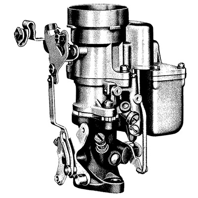 Typical Carter WO carburetor