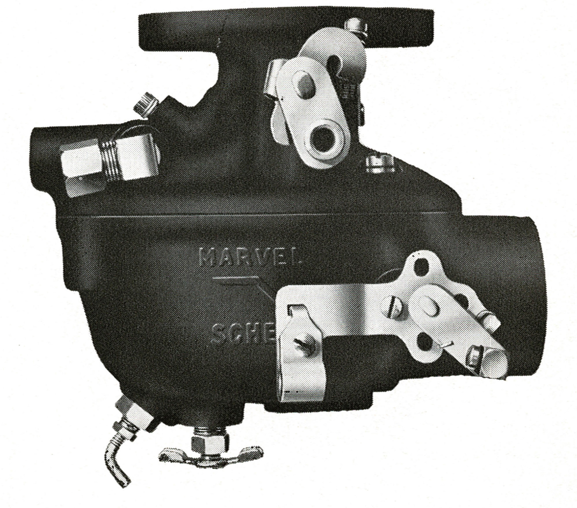 Typical Marvel-Schebler TSX carburetor