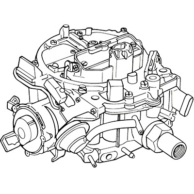 Typical Rochester E4ME carburetor