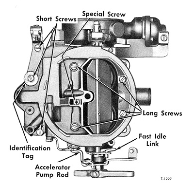 Typical Stromberg WWC carburetor