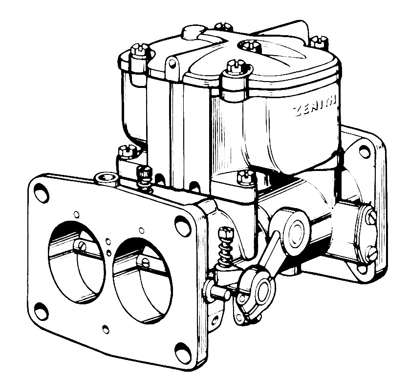 Typical Zenith 11 carburetor