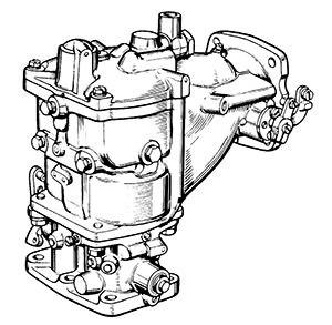 Typical Zenith 29D-129D carburetor